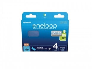 Panasonic Eneloop BK-3MCDEC4BE elementi, 4 gab. цена и информация | Батарейки | 220.lv