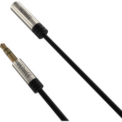 YENKEE YCA 222 BSR, Audio AUX, 2x3.5mm stereo (male to female), 2m cena un informācija | Kabeļi un vadi | 220.lv