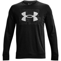 Vīriešu sporta krekls Under Armor UA Rival Terry Logo Crew 1370391 001 cena un informācija | Sporta apģērbs vīriešiem | 220.lv