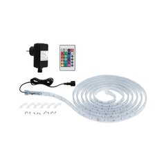 Светодиодная лента Paulmann SimpLED Outdoor Basic Set 3m IP44 8,5W 52lm/m 24LEDs/m RGB цена и информация | Светодиодные ленты | 220.lv