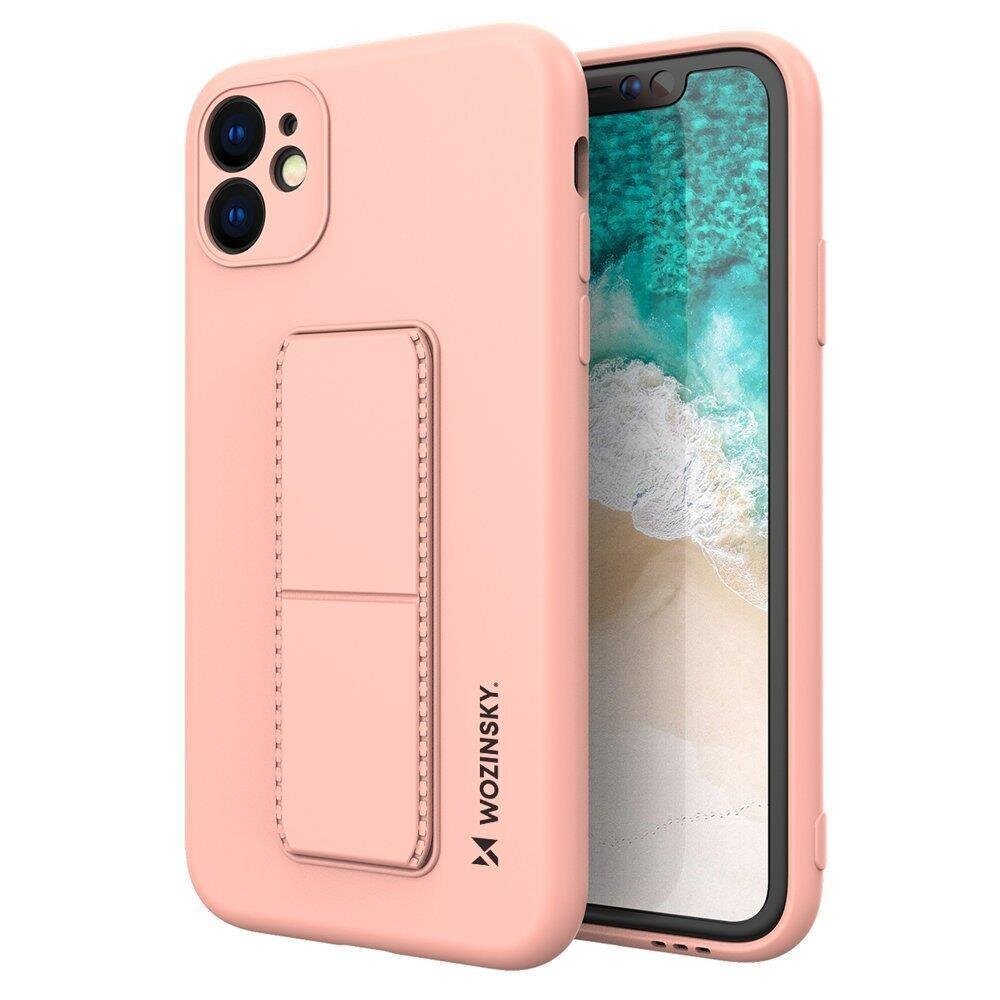 Wozinsky Kickstand Case paredzēts Samsung Galaxy A72 4G, rozā cena un informācija | Telefonu vāciņi, maciņi | 220.lv