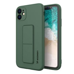 Wozinsky Kickstand Case paredzēts Samsung Galaxy A72 4G, zaļš cena un informācija | Telefonu vāciņi, maciņi | 220.lv