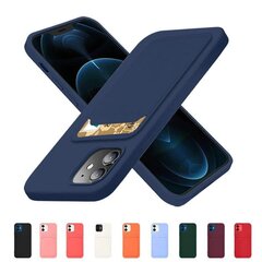 Hurtel Card Case paredzēts Xiaomi Redmi Note 10 5G / Poco M3 Pro, zils cena un informācija | Telefonu vāciņi, maciņi | 220.lv