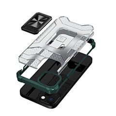 Hurtel Crystal Ring Case paredzēts iPhone 12 mini, zaļš cena un informācija | Telefonu vāciņi, maciņi | 220.lv