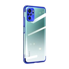 Hurtel Clear Color Case paredzēts Xiaomi Redmi Note 10 5G / Poco M3 Pro, zils цена и информация | Чехлы для телефонов | 220.lv