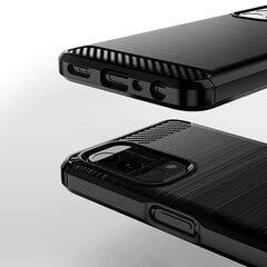 Чехол Hurtel Carbon для OnePlus Nord N200 5G, чёрный цена и информация | Чехлы для телефонов | 220.lv