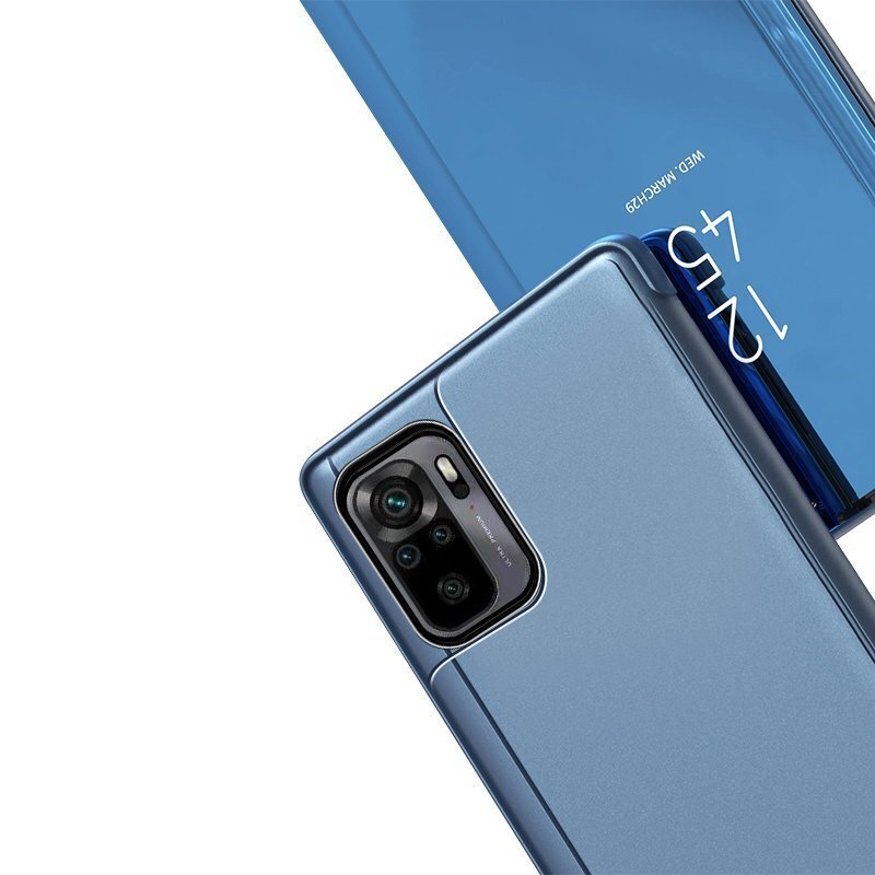 Hurtel Clear View Case paredzēts Poco M4 Pro 5G, zils цена и информация | Telefonu vāciņi, maciņi | 220.lv