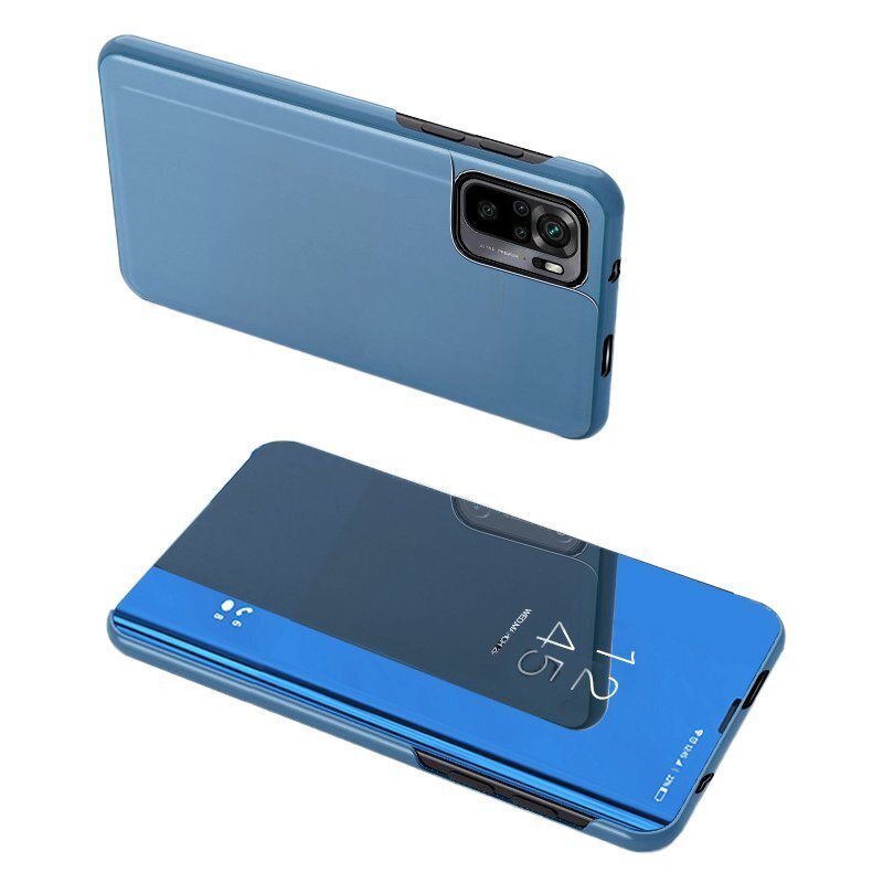 Hurtel Clear View Case paredzēts Poco M4 Pro 5G, zils цена и информация | Telefonu vāciņi, maciņi | 220.lv