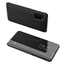 Чехол Hurtel Clear View для Samsung Galaxy A52s 5G / A52 5G / A52 4G, чёрный цена и информация | Чехлы для телефонов | 220.lv