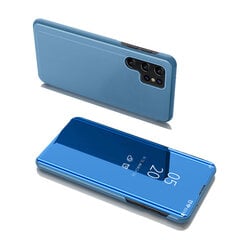 Чехол Hurtel Clear View для Samsung Galaxy S22 Ultra, синий цена и информация | Чехлы для телефонов | 220.lv