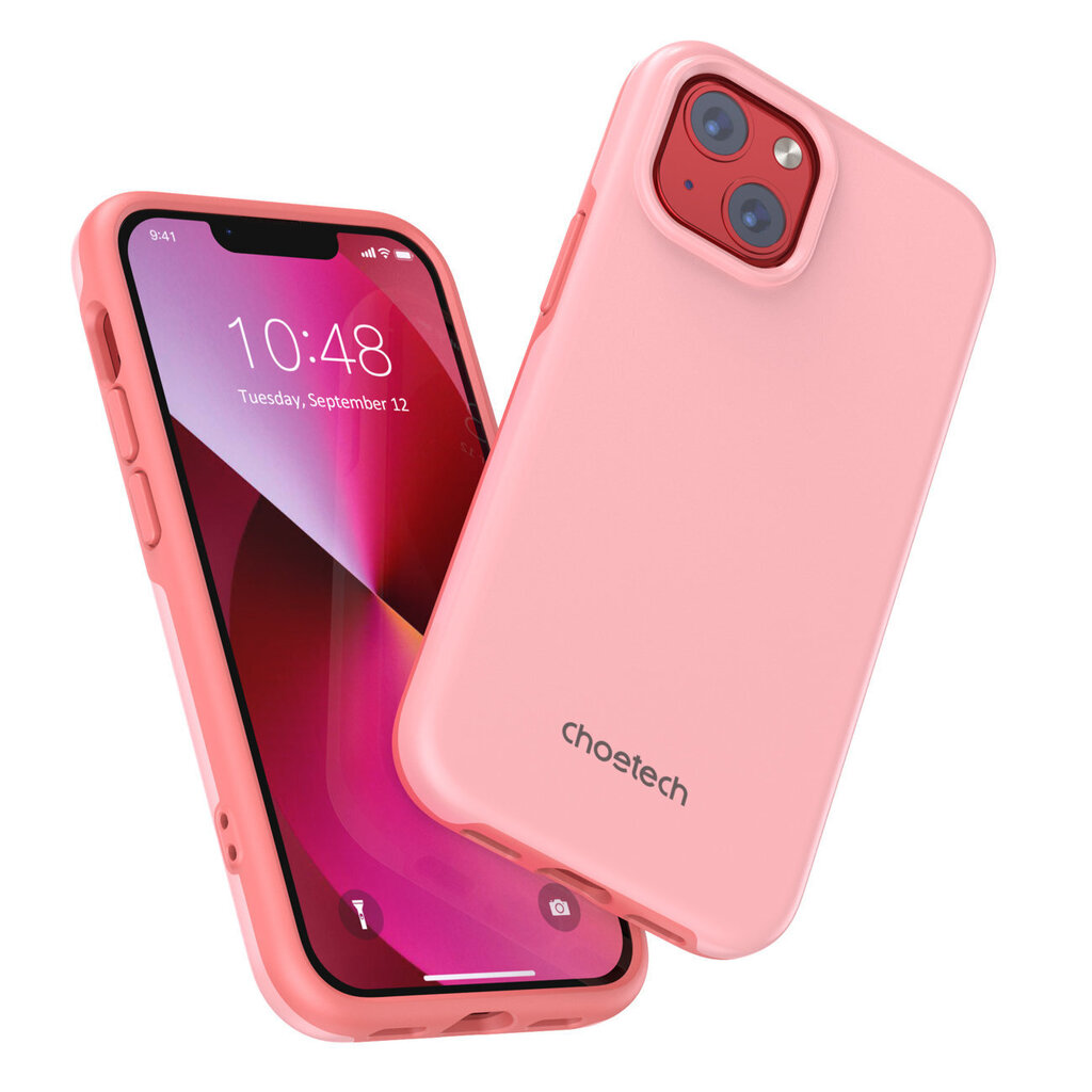 Choetech MFM Anti-drop case paredzēts iPhone 13 mini PC0111-MFM-PK, rozā цена и информация | Telefonu vāciņi, maciņi | 220.lv