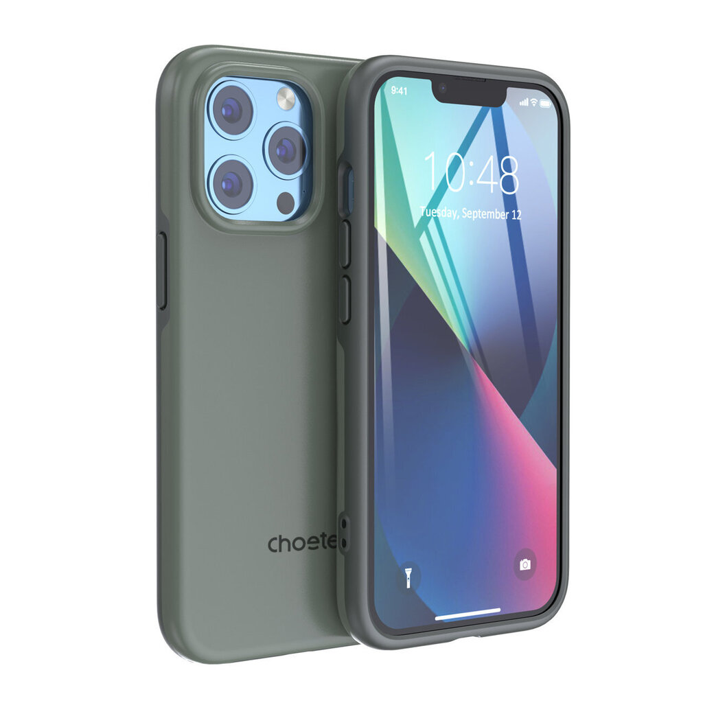 Choetech MFM Anti-drop case paredzēts iPhone 13 Pro PC0113-MFM-GN, zaļš цена и информация | Telefonu vāciņi, maciņi | 220.lv