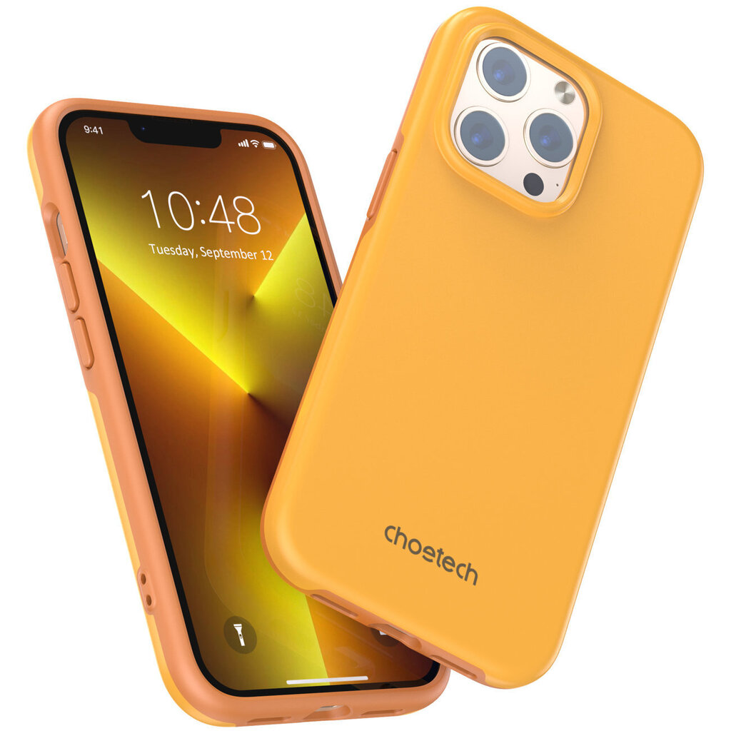 Choetech Case paredzēts iPhone 13 Pro Max PC0114-MFM-YE, oranžs цена и информация | Telefonu vāciņi, maciņi | 220.lv