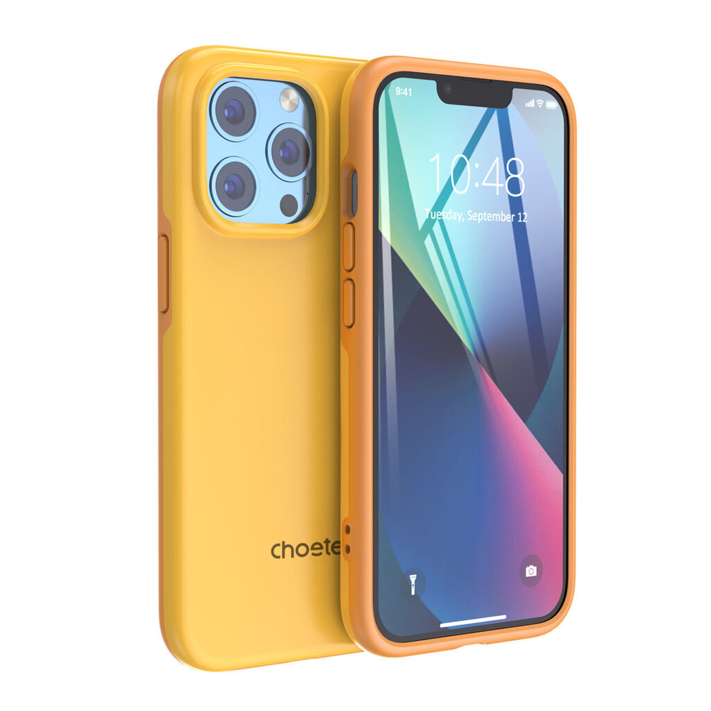 Choetech Case paredzēts iPhone 13 Pro Max PC0114-MFM-YE, oranžs цена и информация | Telefonu vāciņi, maciņi | 220.lv