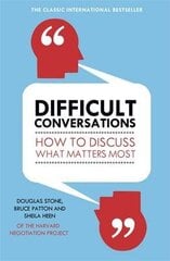 Difficult Conversations: How To Discuss What Matters Most cena un informācija | Izglītojošas grāmatas | 220.lv