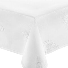 Dekoratīvs galdauts Ambition Simple Elegance, balts, 130 x 160 cm cena un informācija | Galdauti, salvetes | 220.lv