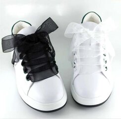 Широкие шнурки  из органзы 20 мм 120 см, цвет розовый цена и информация | Для ухода за обувью и одеждой | 220.lv
