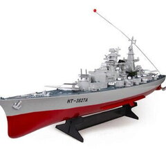 RC kaujas kuģis Bismarck 1:360 2,4 GHz RTR cena un informācija | Rotaļlietas zēniem | 220.lv