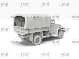 Līmējošais modelis ICM 35598 US Cargo Truck G7107 1/35 цена и информация | Склеиваемые модели | 220.lv