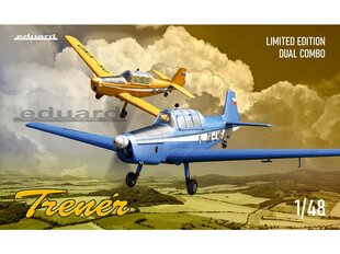 Сборная модель Eduard - Trenér Limited edition / Dual Combo (Zlín Z-26), 1/48, 11152 цена и информация | Kонструкторы | 220.lv