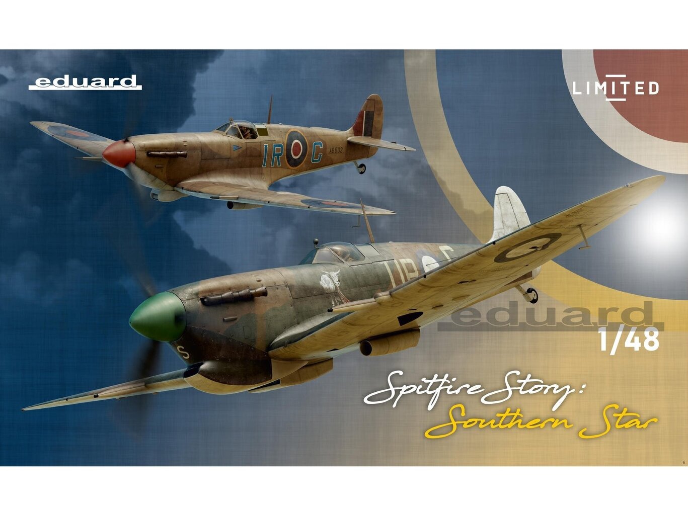 Eduard - Spitfire Story: Southern Star Limited Edition / Dual Combo (Supermarine Spitfire), 1/48, 11157 cena un informācija | Konstruktori | 220.lv