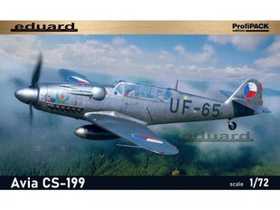 Сборная модель Eduard - Avia CS-199 ProfiPack edition, 1/72, 70153 цена и информация | Kонструкторы | 220.lv