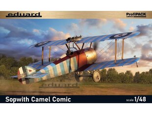 Сборная модель Eduard - Sopwith Camel Comic ProfiPACK Edition, 1/48, 82175 цена и информация | Конструкторы и кубики | 220.lv