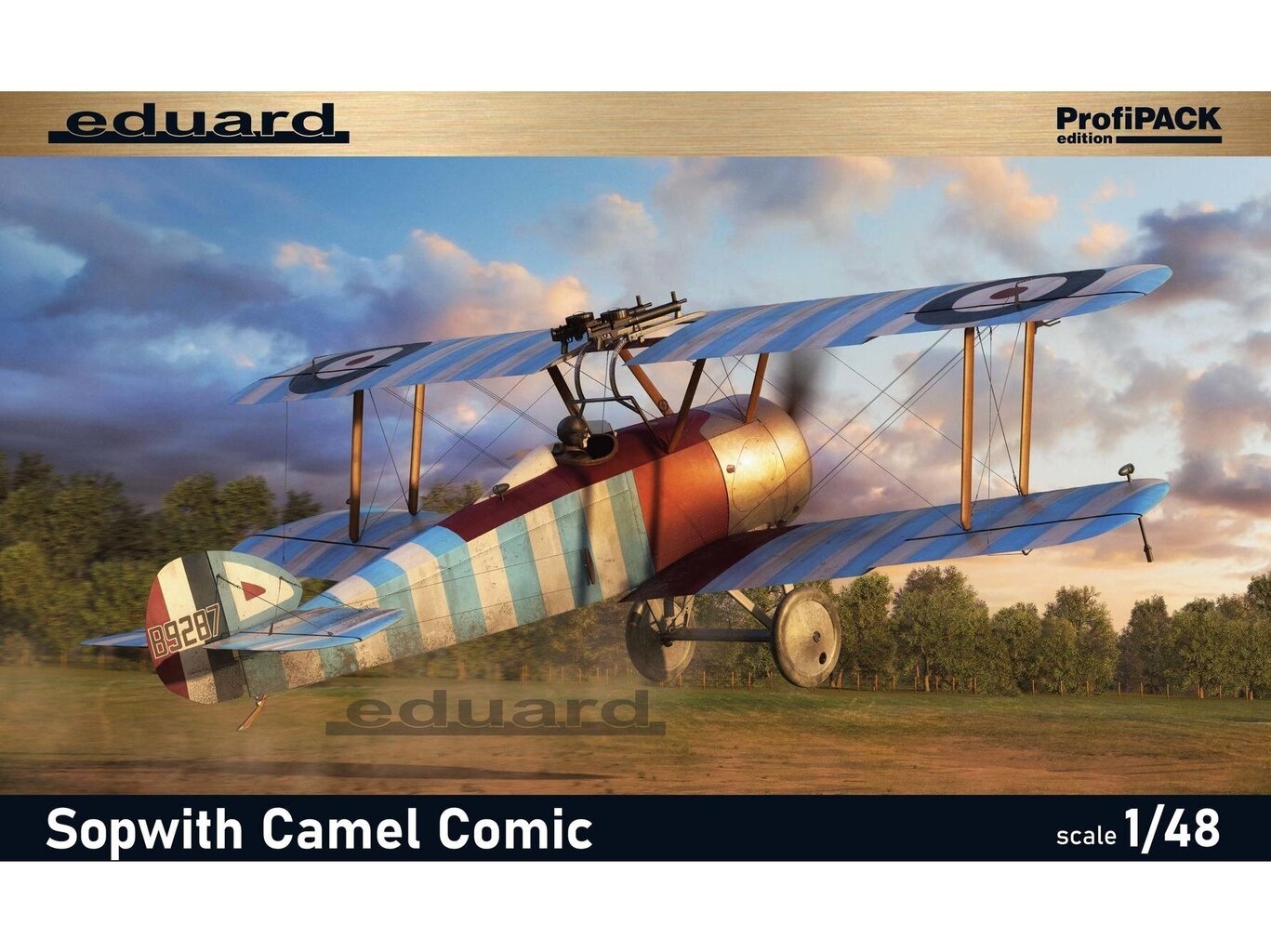 Eduard - Sopwith Camel Comic ProfiPACK Edition, 1/48, 82175 cena un informācija | Konstruktori | 220.lv