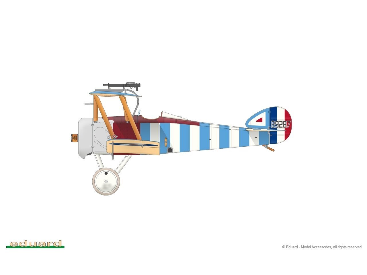 Eduard - Sopwith Camel Comic ProfiPACK Edition, 1/48, 82175 cena un informācija | Konstruktori | 220.lv