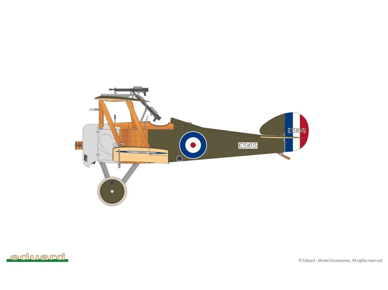 Eduard - Sopwith Camel Comic ProfiPACK Edition, 1/48, 82175 cena un informācija | Konstruktori | 220.lv