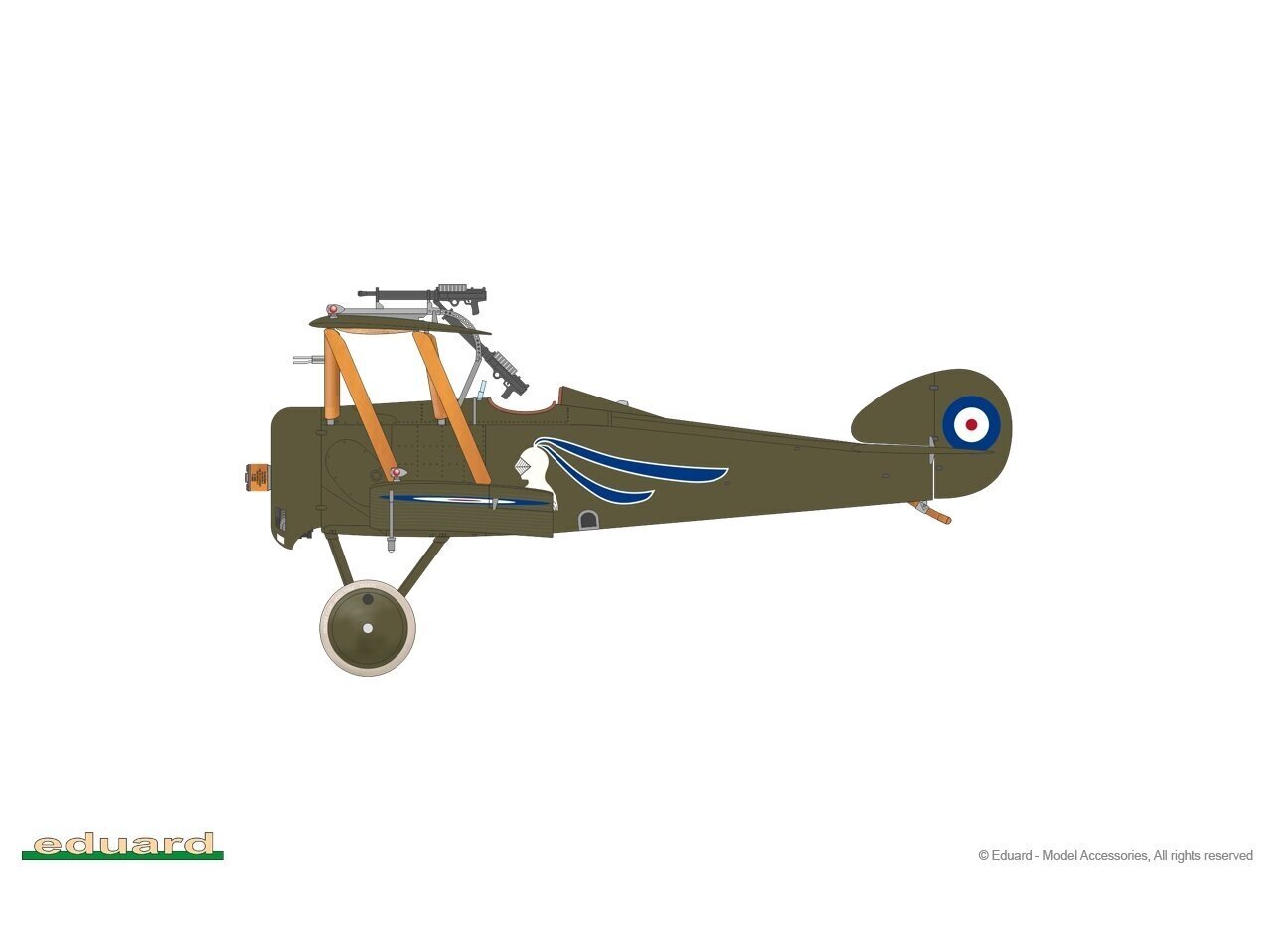 Eduard - Sopwith Camel Comic ProfiPACK Edition, 1/48, 82175 cena un informācija | Konstruktori | 220.lv