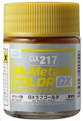 Mr.Hobby - Mr.Color GX akrila krāsas Metal Rough Gold, 18 ml, GX-217 cena un informācija | Modelēšanas un zīmēšanas piederumi | 220.lv