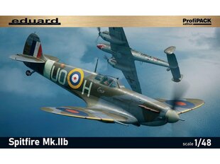 Сборная пластиковая модель Eduard - Spitfire Mk.IIb ProfiPack Edition, 1/48, 82154 цена и информация | Конструкторы и кубики | 220.lv