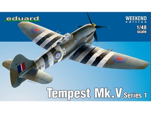 Сборная пластиковая модель Eduard - Tempest Mk.V Series 1 Weekend Edition, 1/48, 84171 цена и информация | Kонструкторы | 220.lv