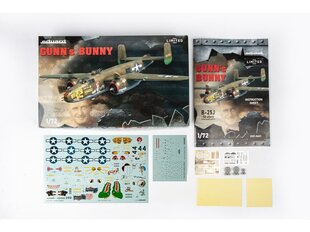 Сборная пластиковая модель Eduard - Gunn's Bunny Limited Edition (North American B-25 Mitchell), 1/72, 2139 цена и информация | Kонструкторы | 220.lv