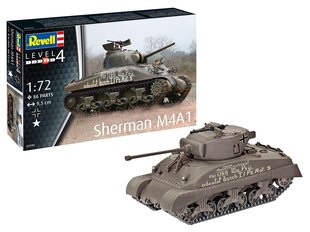 Revell - Sherman M4A1, 1/72, 03290 cena un informācija | Konstruktori | 220.lv