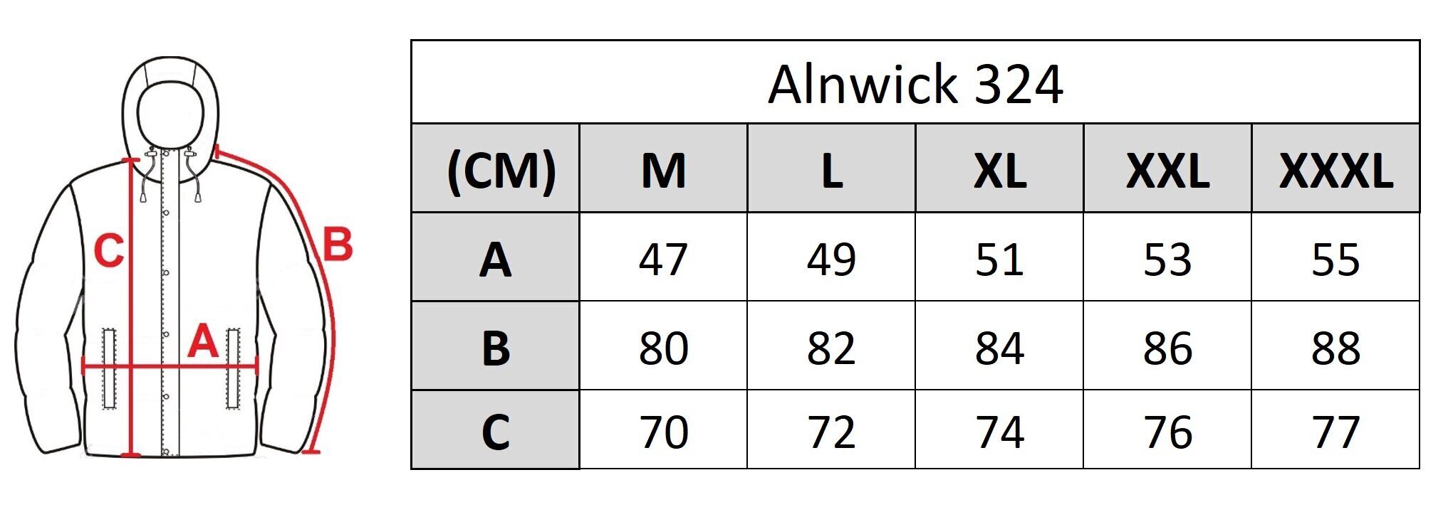 Virsjaka vīriešiem Alnwick 324 cena un informācija | Vīriešu virsjakas | 220.lv