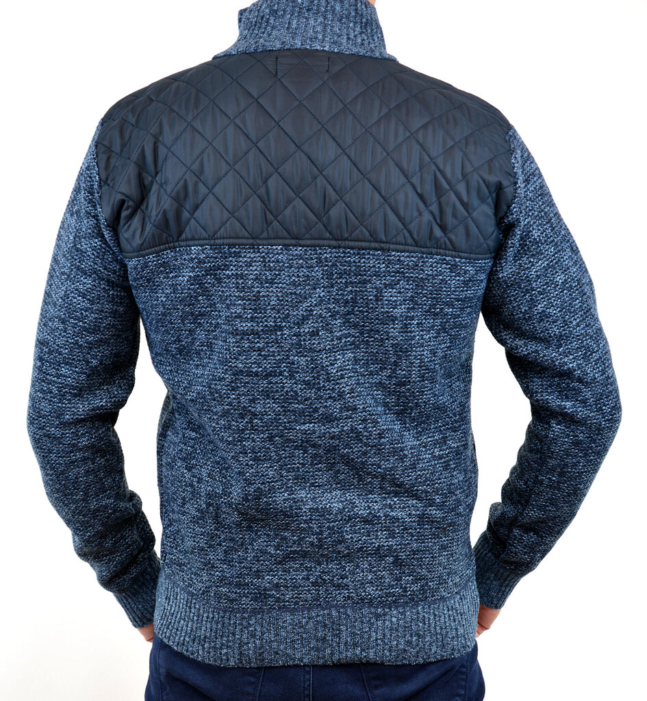 Džemperis vīriešiem ar rāvējslēdzēju Ot-thomas 1673, zils цена и информация | Vīriešu džemperi | 220.lv