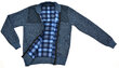 Džemperis vīriešiem ar rāvējslēdzēju Ot-thomas 1673, zils цена и информация | Vīriešu džemperi | 220.lv