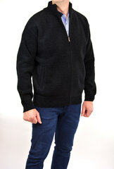 Свитер мужской на молнии Ot-thomas 1689 big, черный цена и информация | Мужские свитера | 220.lv