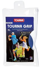 Tenisa rakešu pārsēji TOURNA GRIP XL, 10 gab, Zilie (TG-10-XL) цена и информация | Товары для большого тенниса | 220.lv