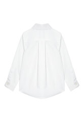 Рубашка белая с золотистой вышивкой на кармане для мальчиков Gulliver цена и информация | Рубашки для мальчиков | 220.lv
