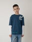Krekls ar garām kontrastējošām piedurknēm zēniem Gulliver cena un informācija | Zēnu krekli | 220.lv