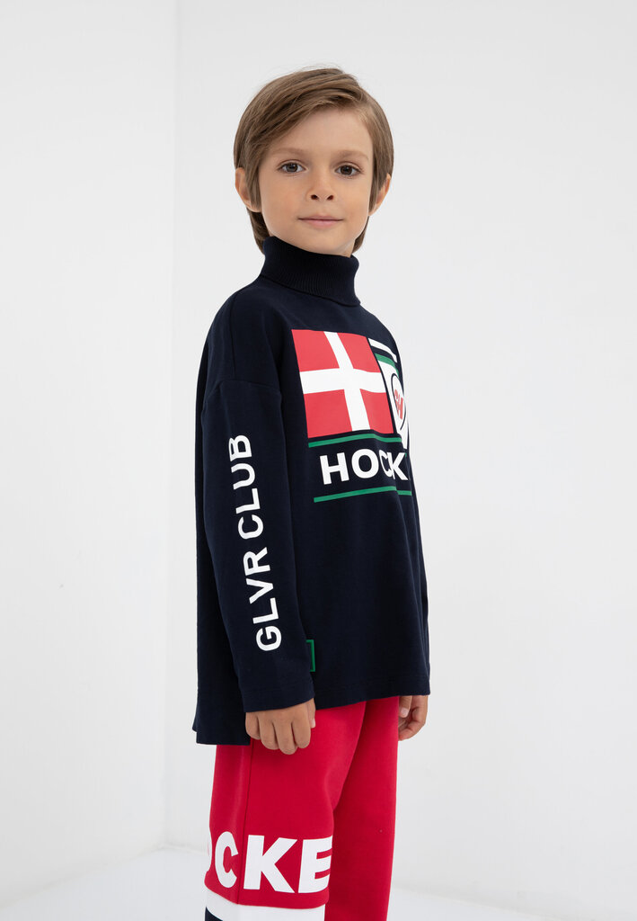 Bītlene kokvilnas ar dekoratīvām uzšuvēm zēniem Gulliver cena un informācija | Zēnu jakas, džemperi, žaketes, vestes | 220.lv