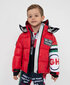 Bomberu stila virsjaka stepēta starpsezonas ar kapuci zēniem Gulliver cena un informācija | Ziemas apģērbs bērniem | 220.lv