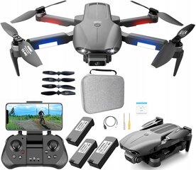 Drone F9 CAMERA 6K HD GPS WIFI 30 MIN 3000m ar divām kamerām un trim baterijām cena un informācija | Droni | 220.lv