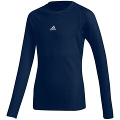 Детская футболка Adidas Alphaskin Sport LS Tee JUNIOR CW7322, темно-синяя цена и информация | Футбольная форма и другие товары | 220.lv