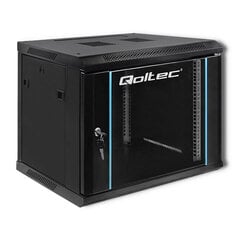 Шкафчик для дисков RACK cabinet 19inches,9U, 600 x 500 x 450 цена и информация | Qoltec Компьютерная техника | 220.lv