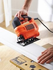 Finierzāģis Black&Decker KS701EK 70 mm 520 W цена и информация | Пилы, циркулярные станки | 220.lv