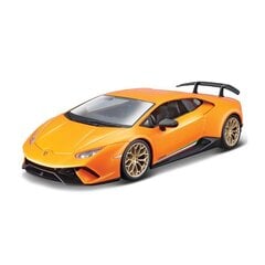 Bburago Mašīna Lamborghini Huracan 1:24 Oranža cena un informācija | Rotaļlietas zēniem | 220.lv